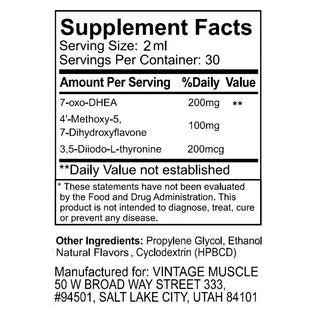Hormonal Fat Burner, Muscle Preserving - Hydroxygenin™