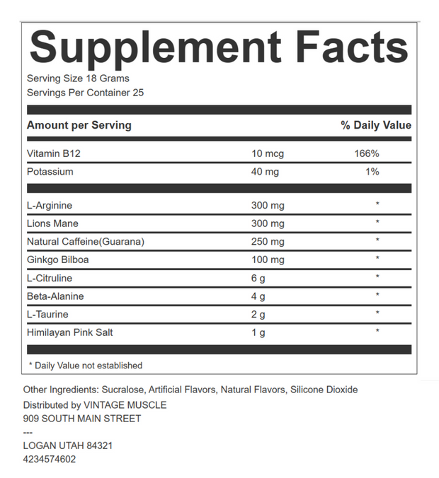 PREWORKOUT